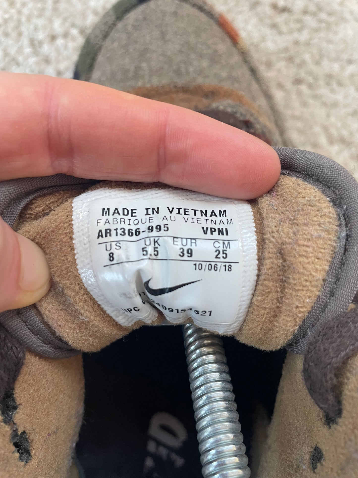 Nike Air Max 1 Pendleton ID