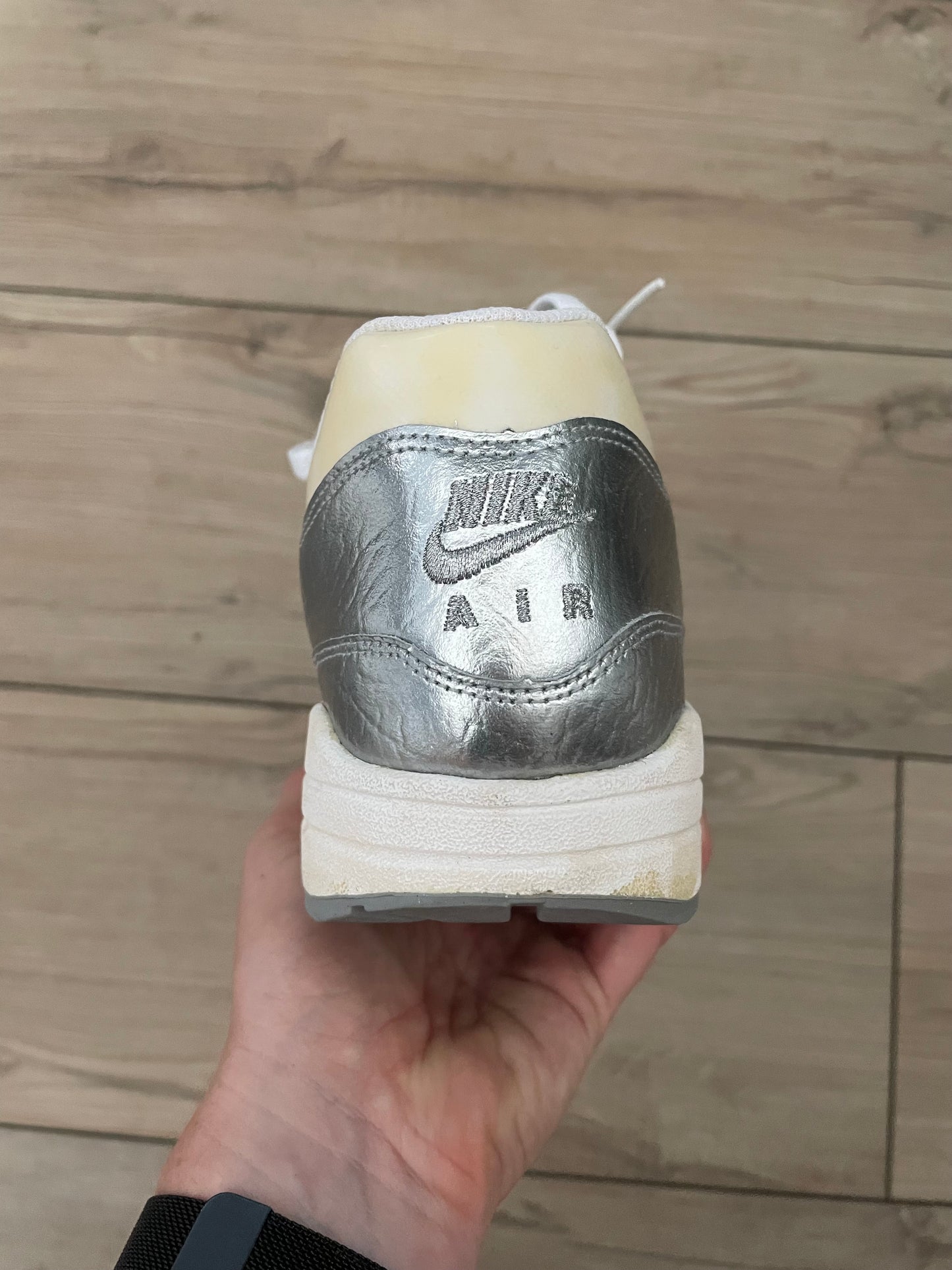 Nike Air Max 1 'APOLLO LUNAR PACK - METALLIC SILVER'