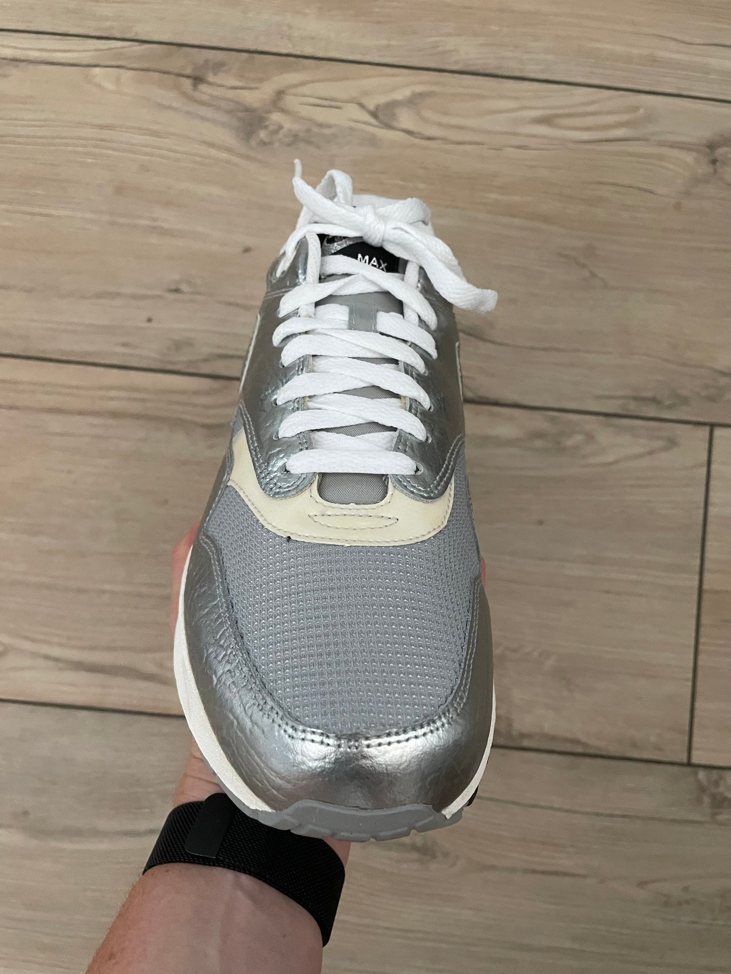 Nike Air Max 1 'APOLLO LUNAR PACK - METALLIC SILVER'