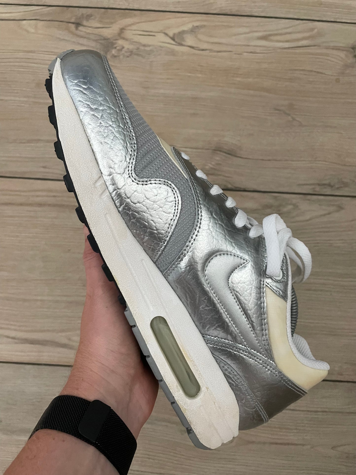 Nike Air Max 1 'APOLLO LUNAR PACK - METALLIC SILVER'