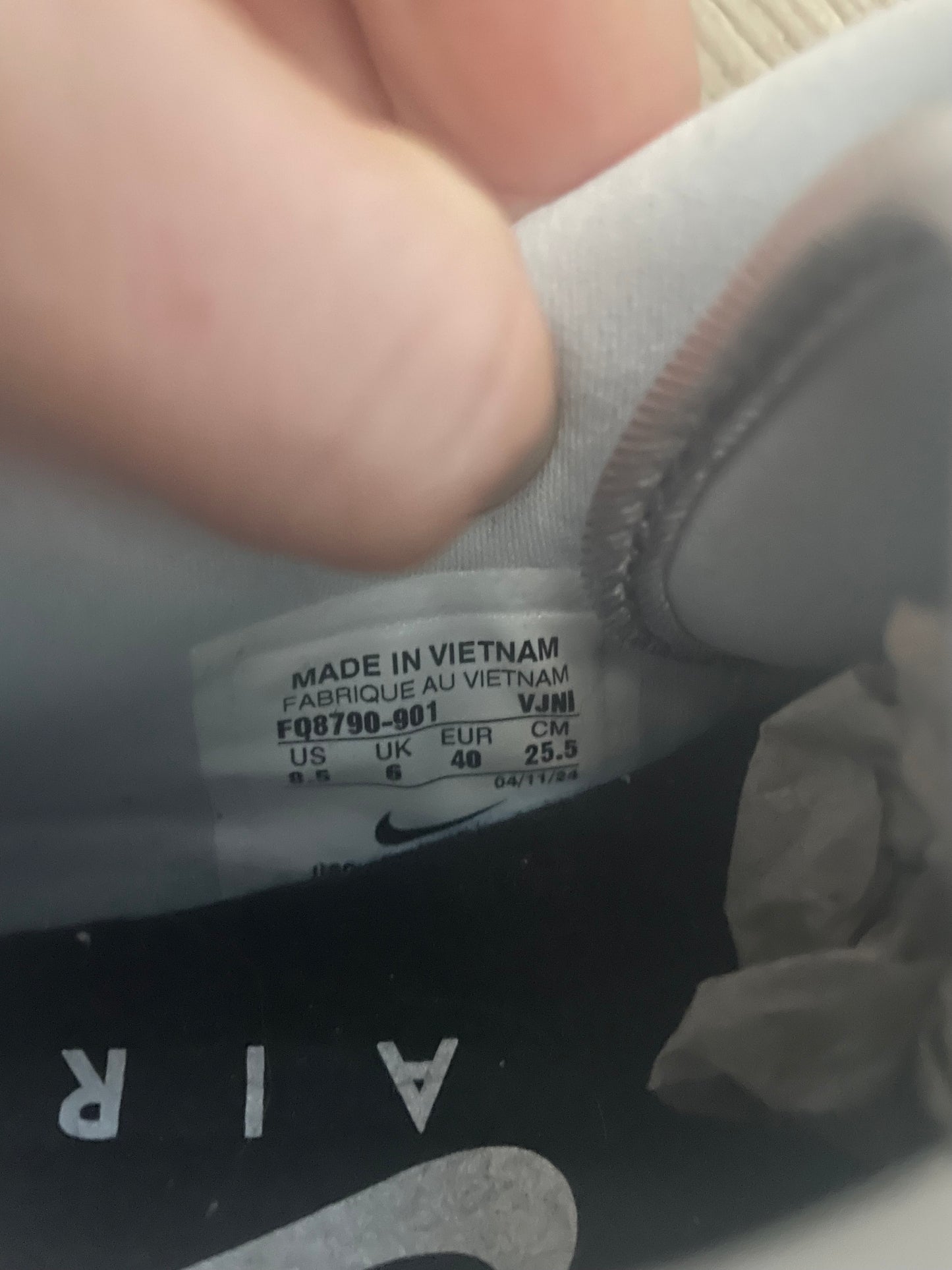 Nike Air Max 1 Suède Grey ID 2024
