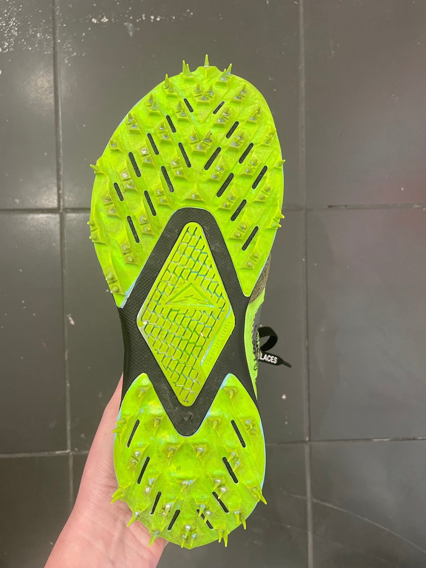 Nike Zoom Terra Kiger Off-White Green size 39