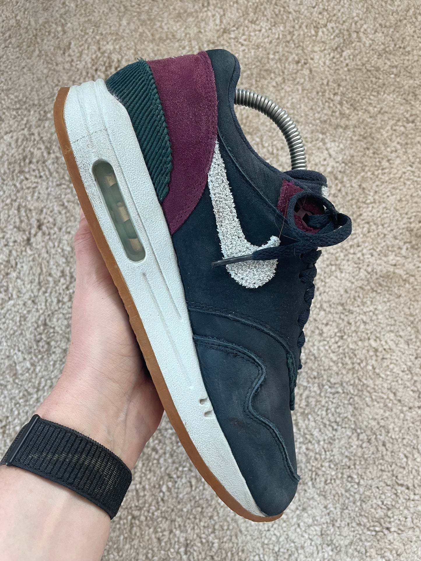 Nike Air Max 1 Crêpe Dark Obsidian