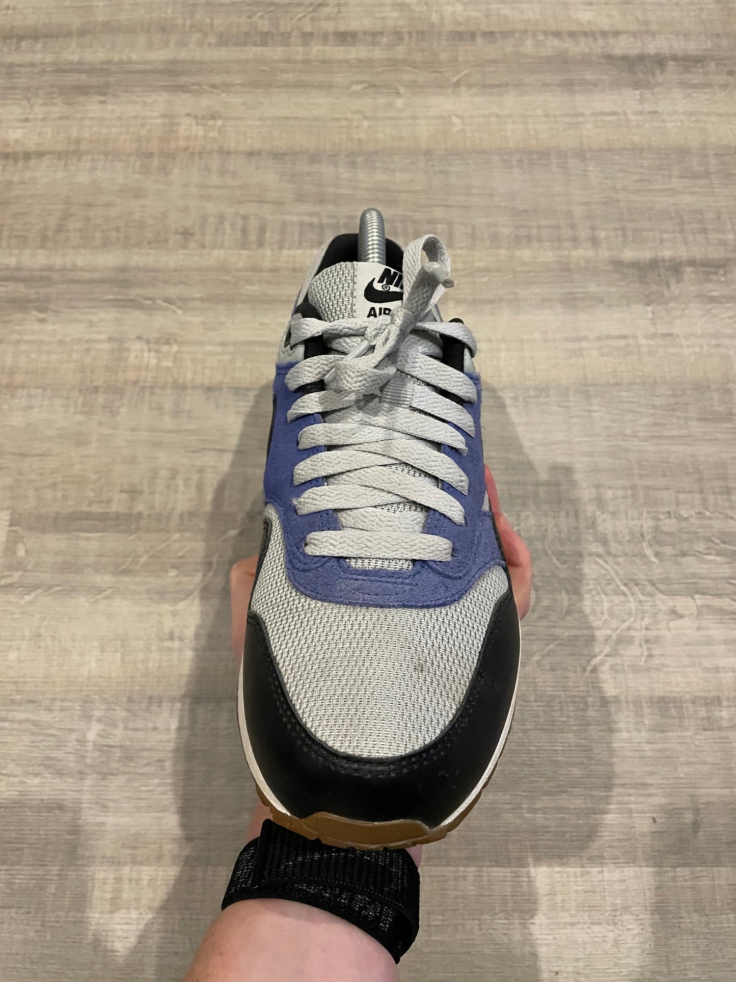 Nike Air Max 1 Grey Mist Lyon Blue