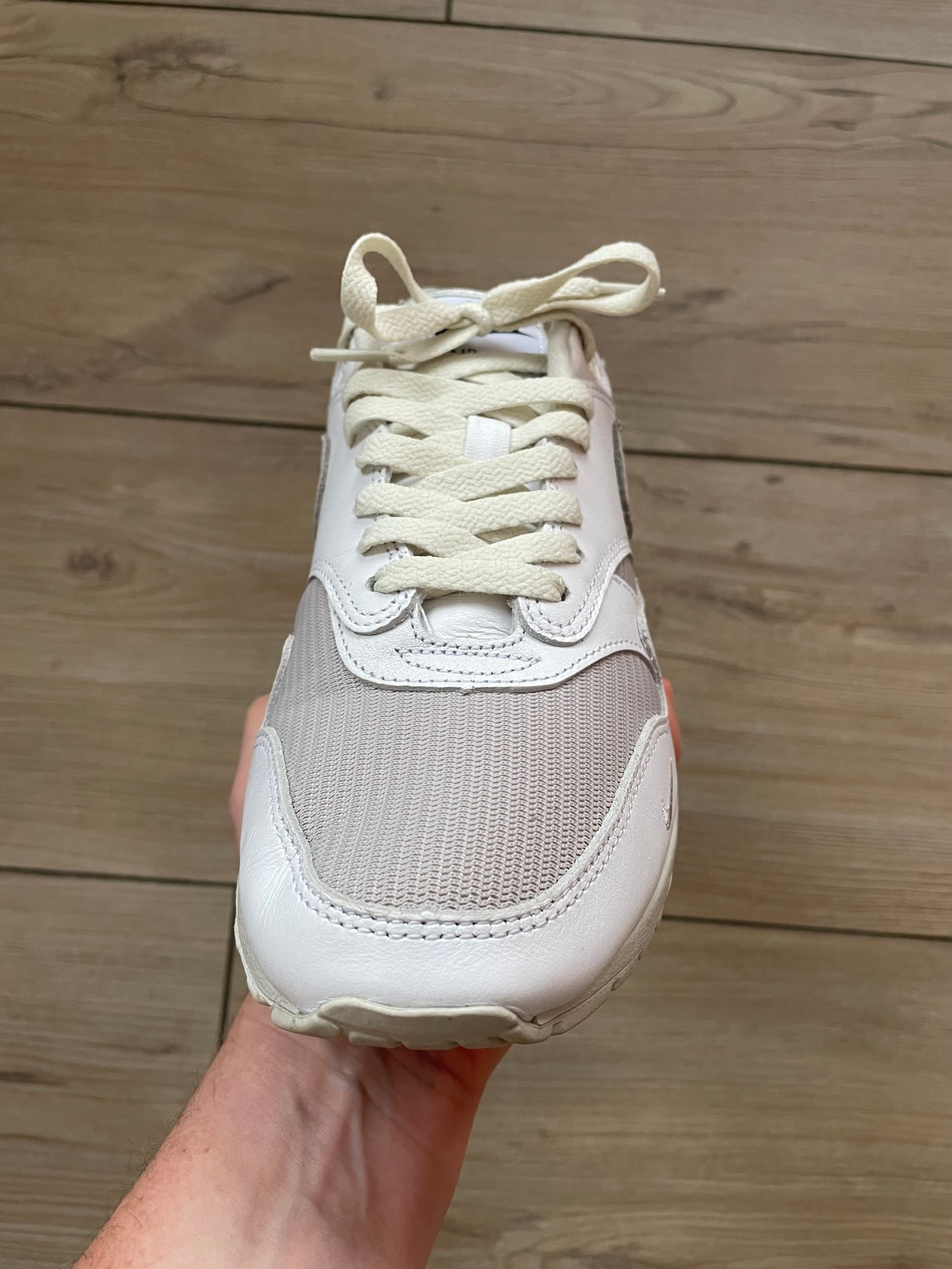 Nike Air Max 1 White Mini Swoosh ID