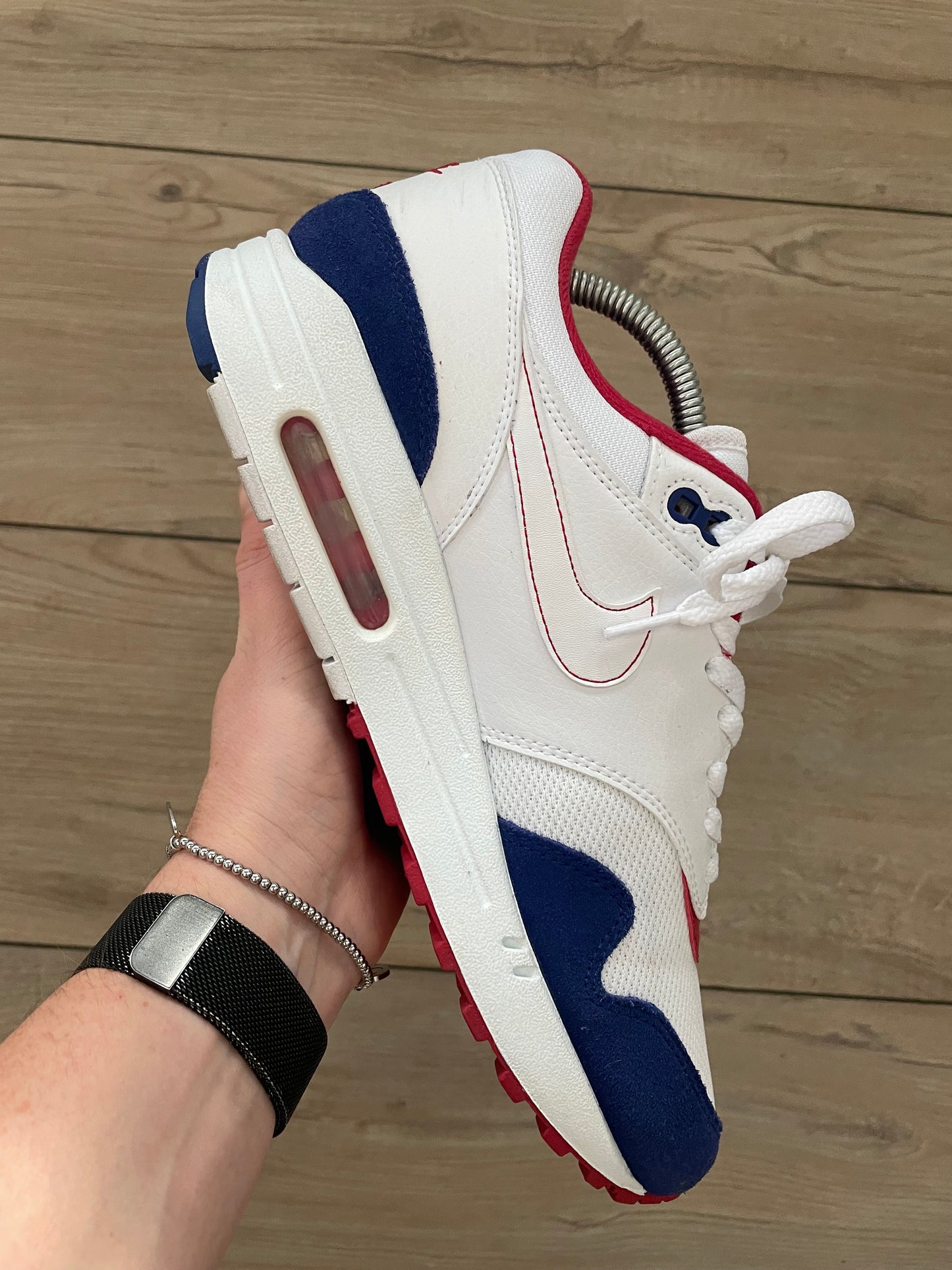 Nike Air Max 1 USA White Red Blue