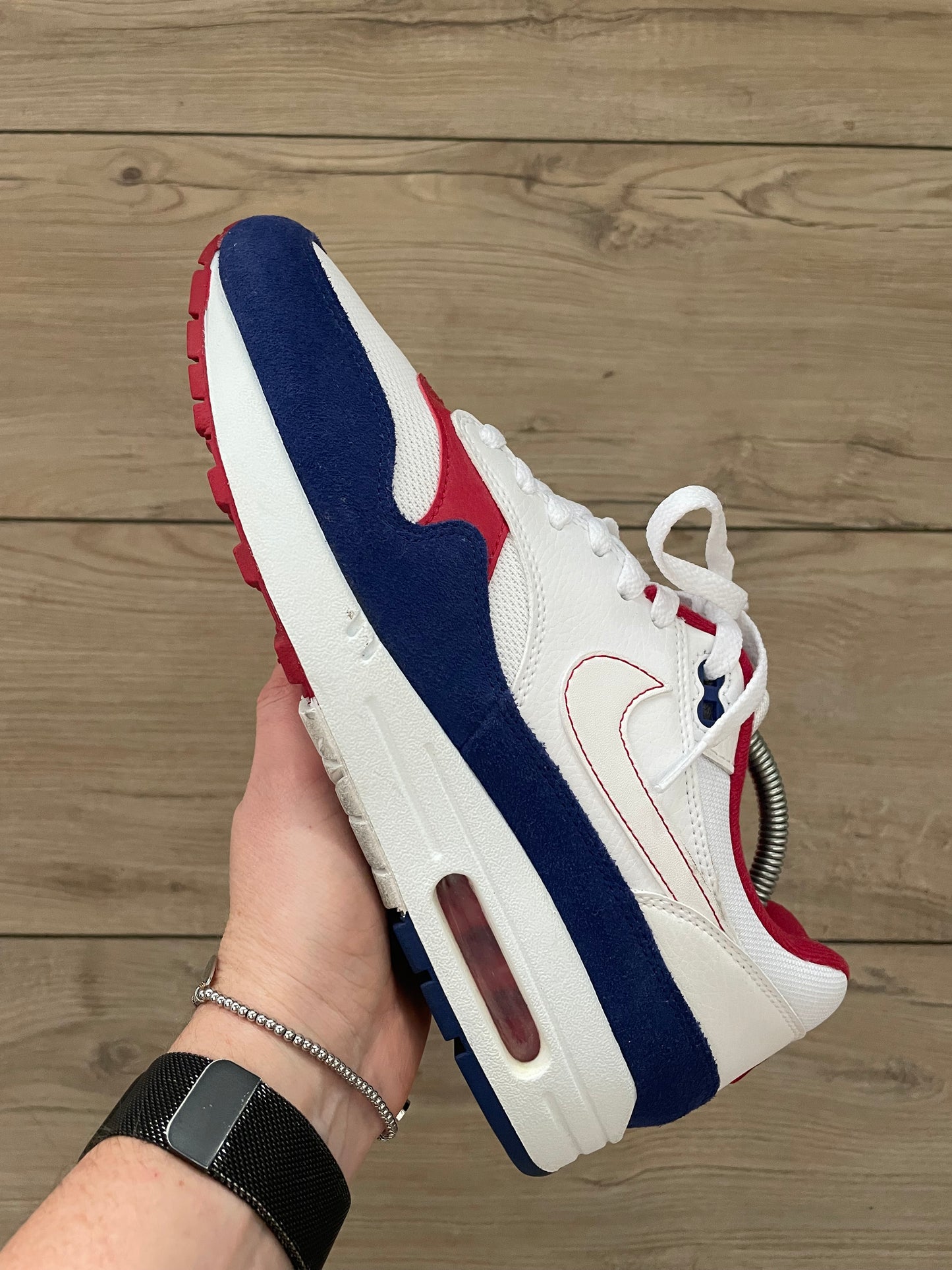 Nike Air Max 1 USA White Red Blue