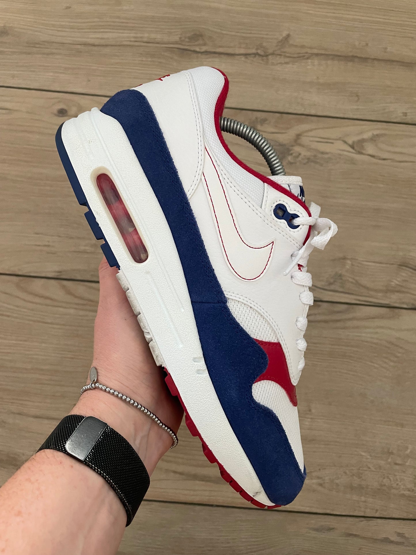 Nike Air Max 1 USA White Red Blue