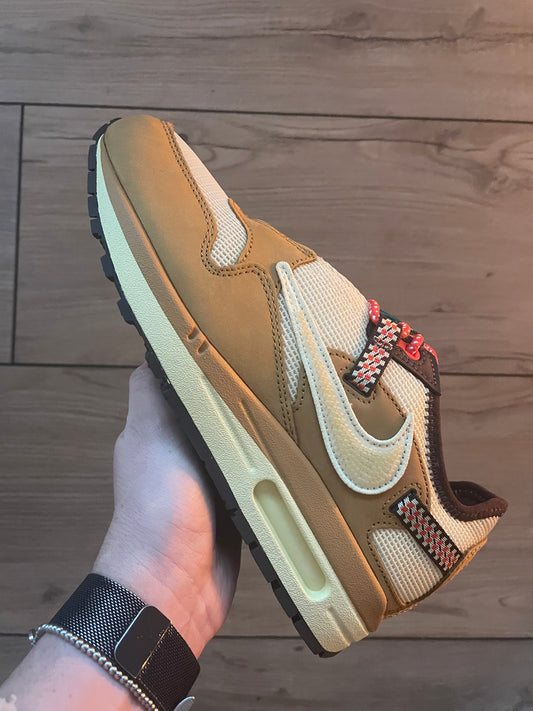 Nike Air Max 1 Cactus Jack Wheat Lemon