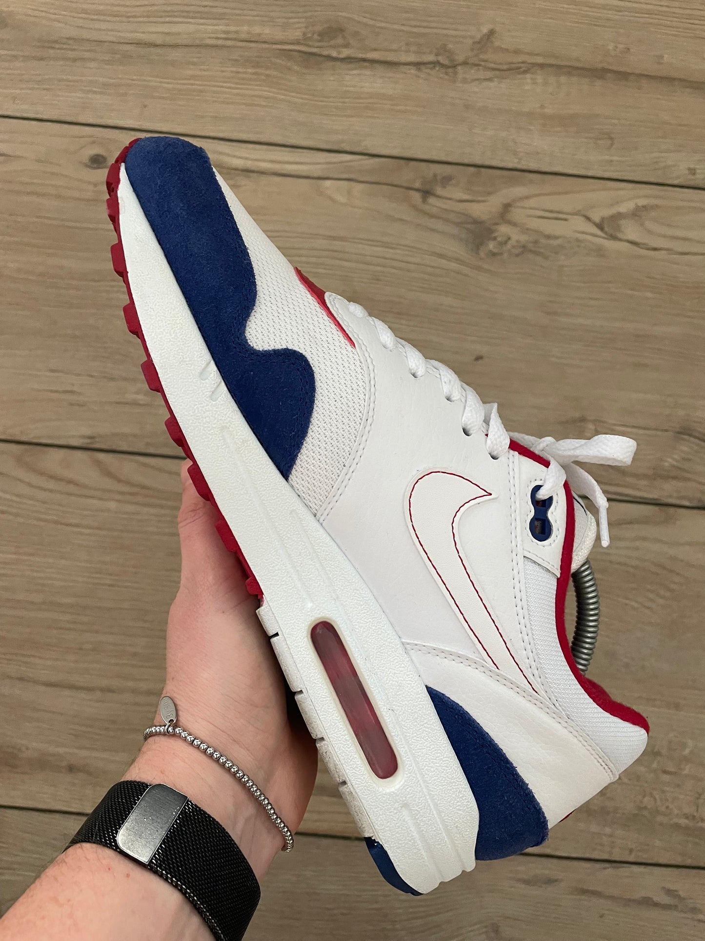 Nike Air Max 1 USA White Red Blue