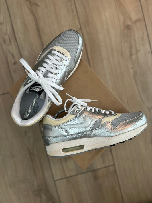 Nike Air Max 1 'APOLLO LUNAR PACK - METALLIC SILVER'