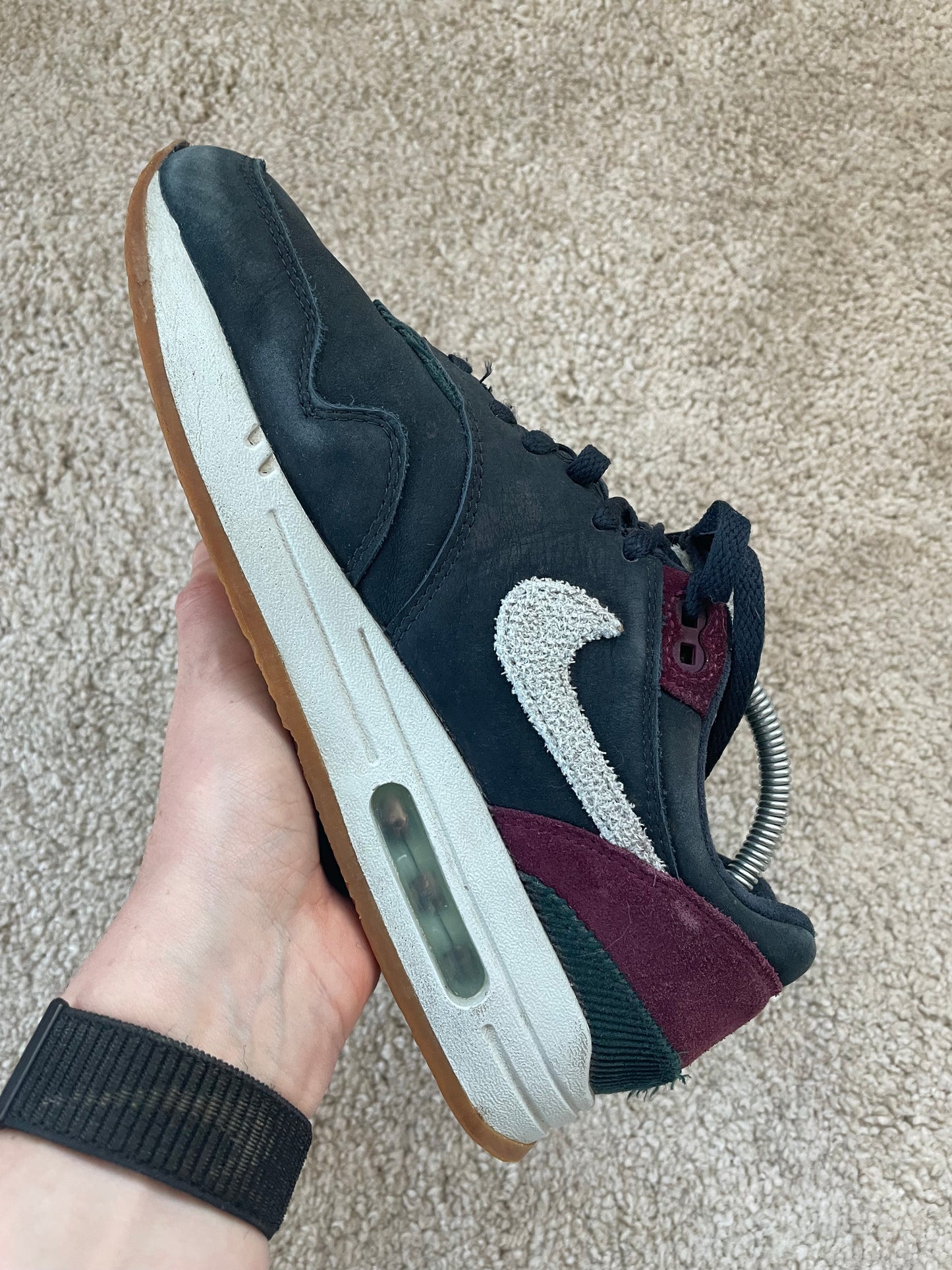 Nike Air Max 1 Crêpe Dark Obsidian