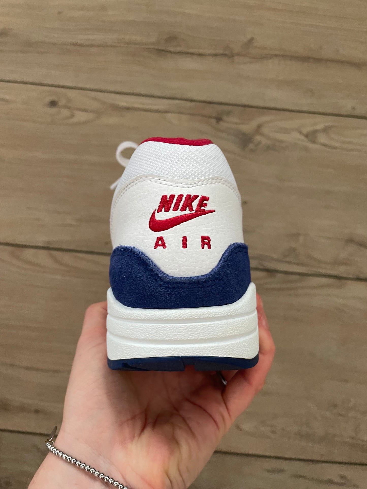 Nike Air Max 1 USA White Red Blue