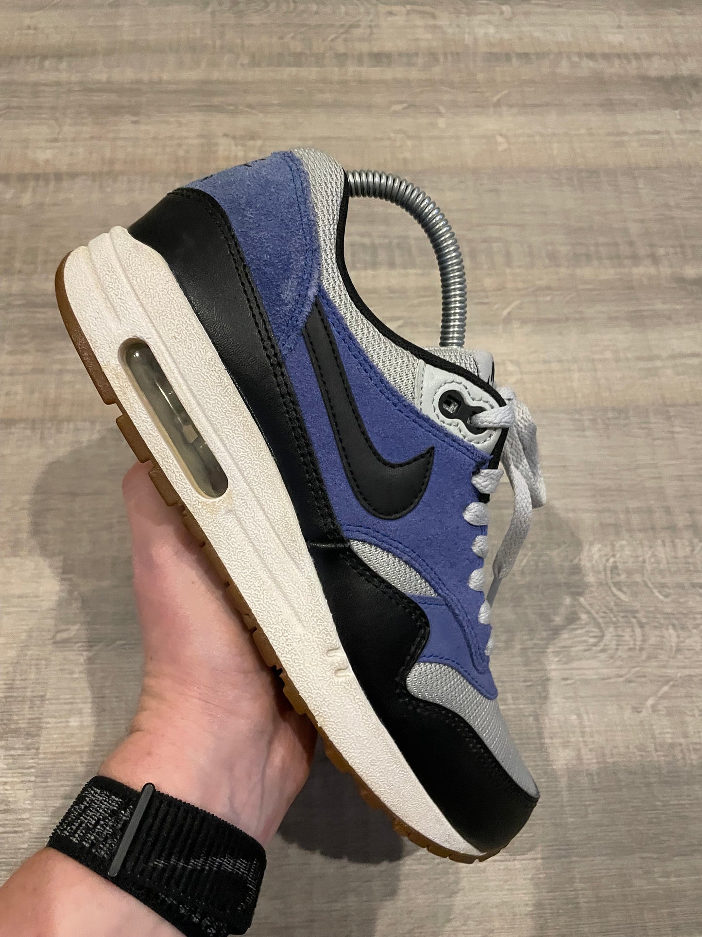 Nike Air Max 1 Grey Mist Lyon Blue