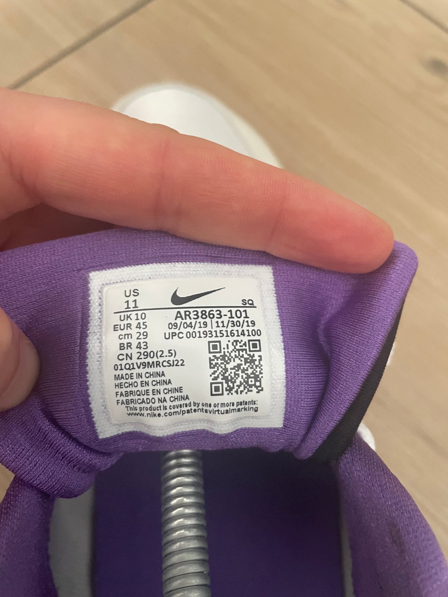 Nike Air Max 1 Huarache DNA Purple