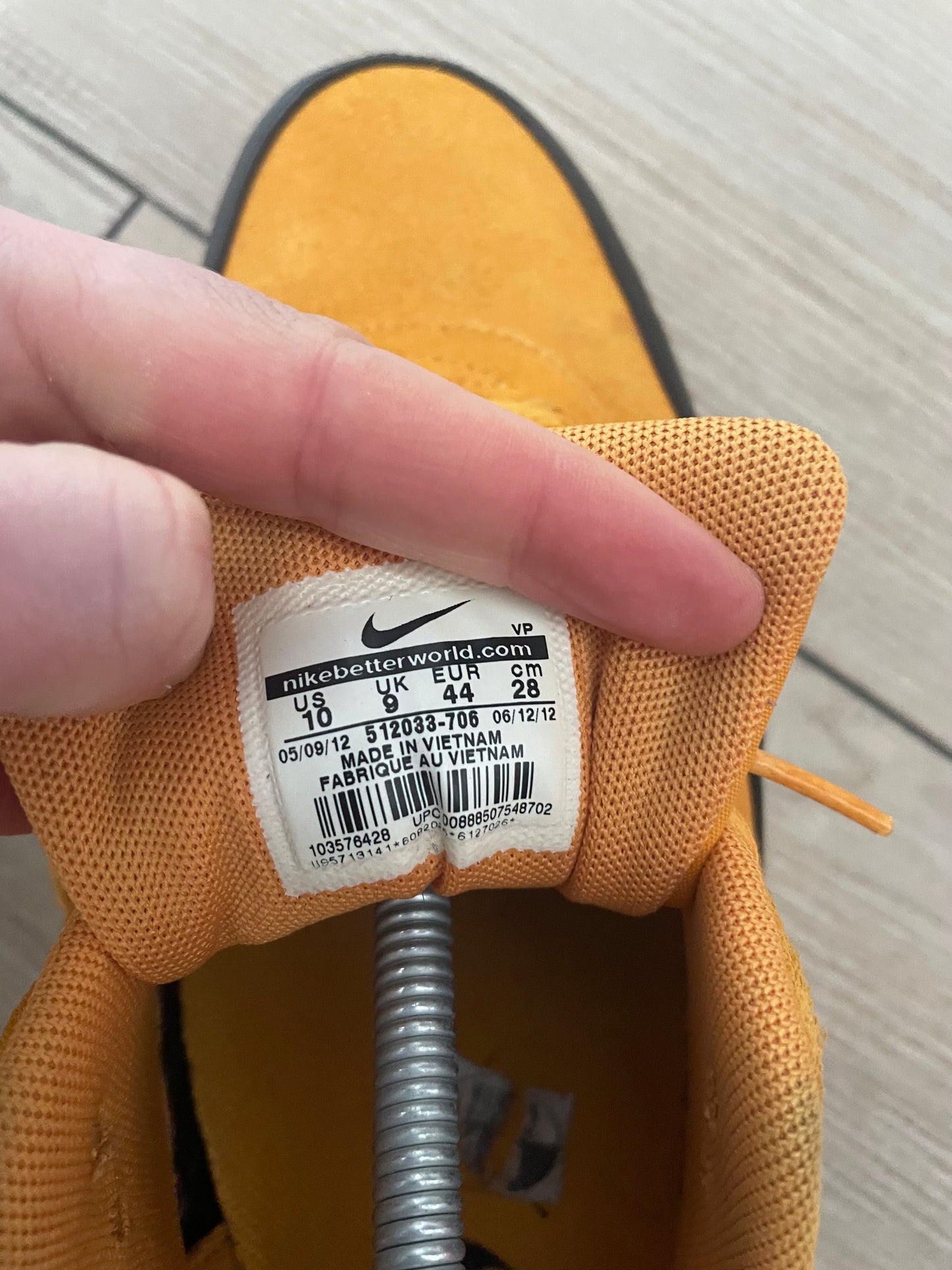 Nike Air Max 1 Canyon Gold