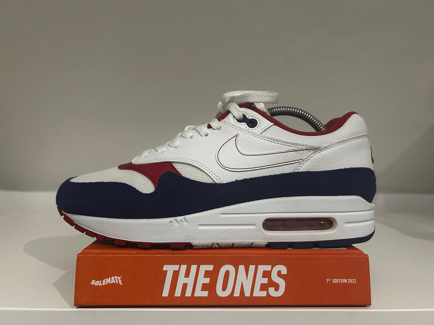 Nike Air Max 1 USA White Red Blue