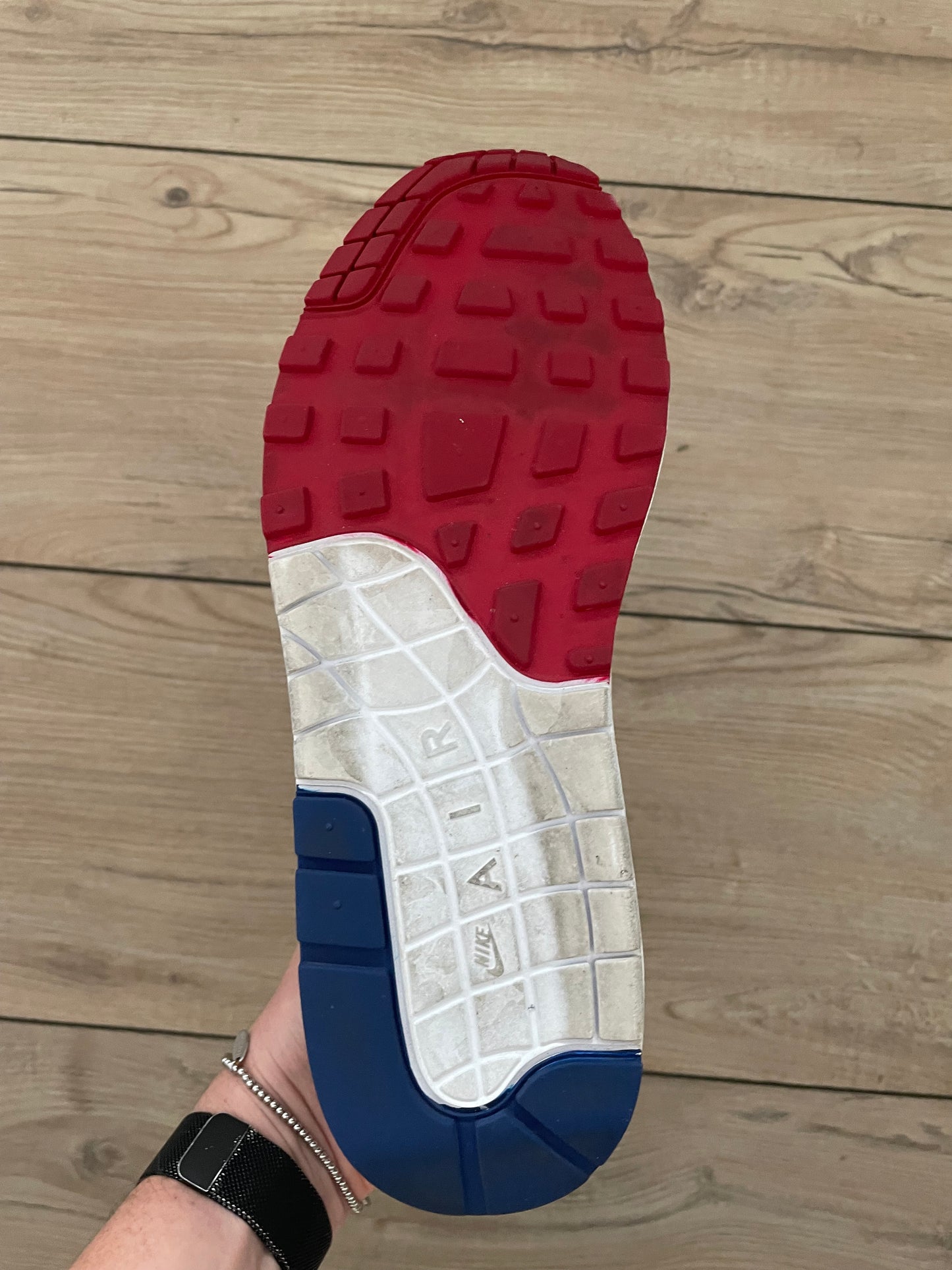 Nike Air Max 1 USA White Red Blue