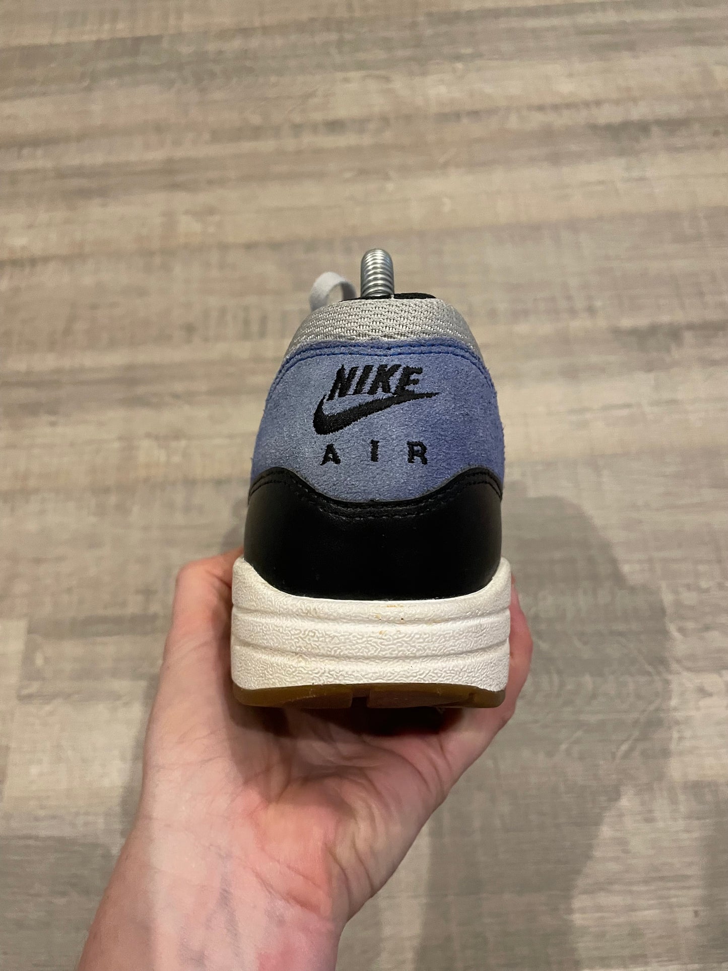 Nike Air Max 1 Grey Mist Lyon Blue